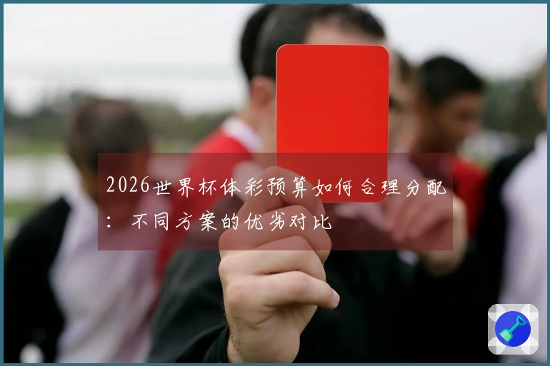2026世界杯体彩预算如何合理分配：不同方案的优劣对比