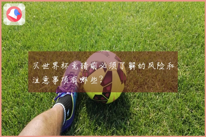 买世界杯竞猜前必须了解的风险和注意事项有哪些？